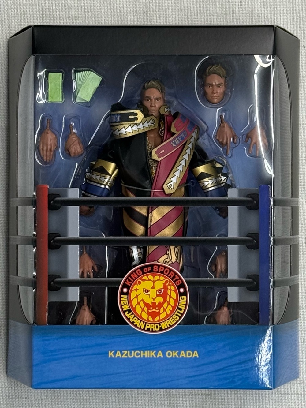 2021 NJPW Super7 Ultimates Series 1 Kazuchika Okada - Picture 1 of 3